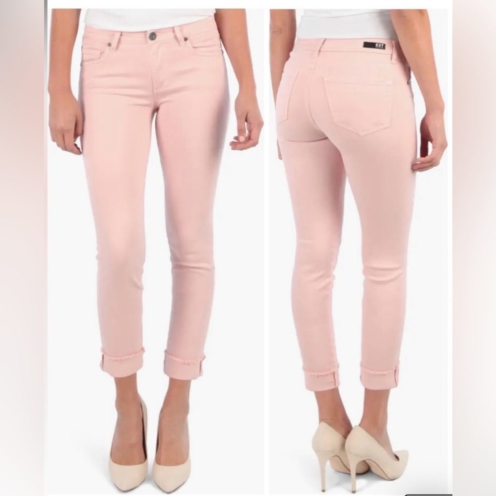 Kut from the Kloth crop straight leg Jeans